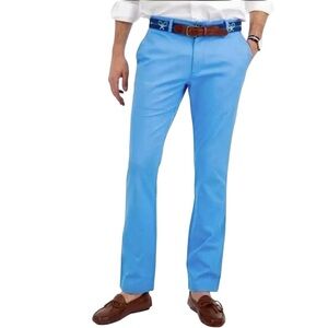 Vineyard Vines Breaker Slim Straight Pant Blue Size 32 x 32